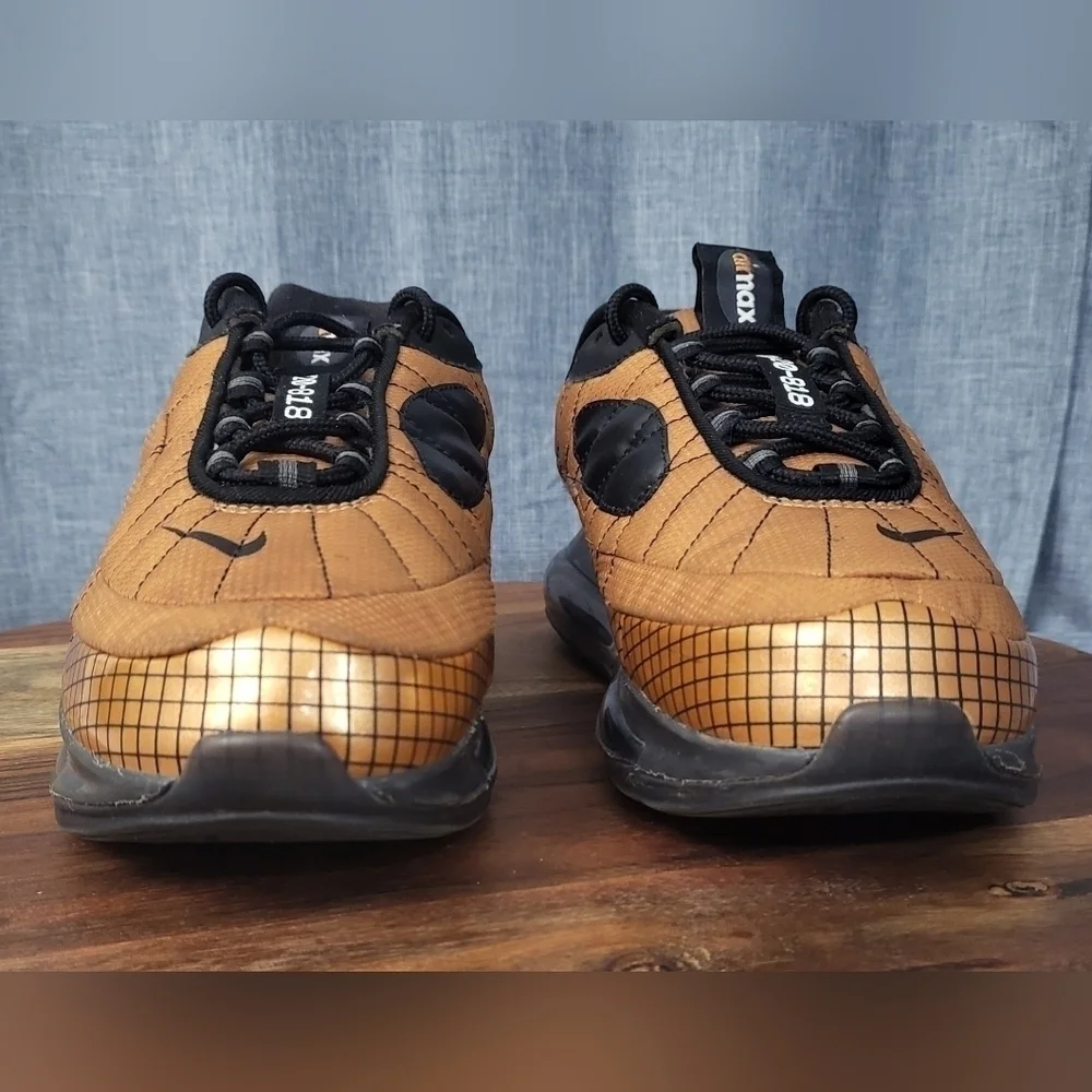 RARE Edition NIKE MX-720-818Hybrid Sneaker Copper Black 7Y